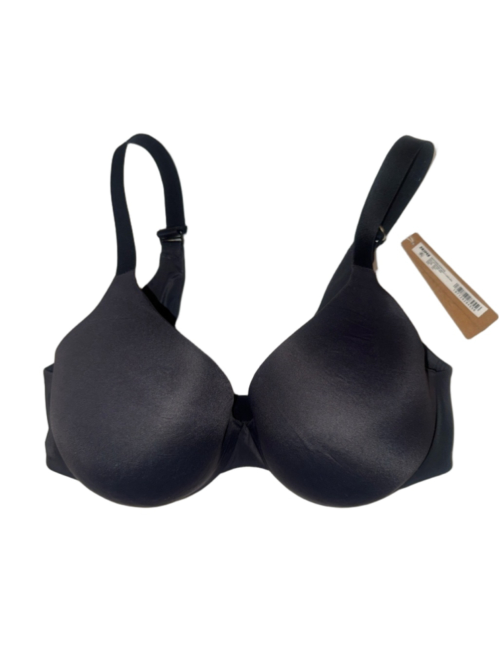 SKIMS Black Seamless T-Shirt Bra